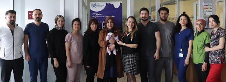 515 gram doğan Elif bebek, 98 günlük tedavi sonrası hayata tutundu