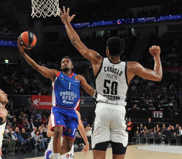 Anadolu Efes-Partizan: 100-94