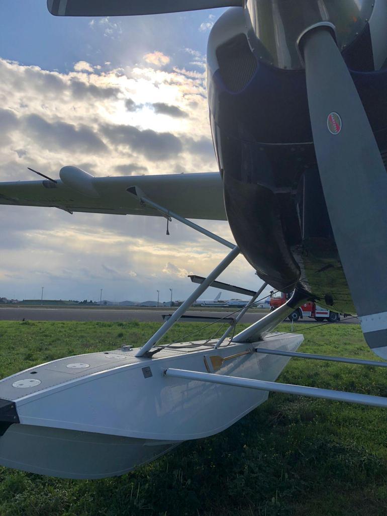 Atatürk Havalimanında özel uçak pistten çıktı