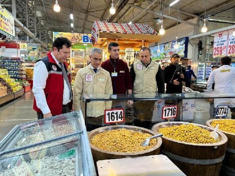 Ankarada zeytin ürünlerine gıda denetimi