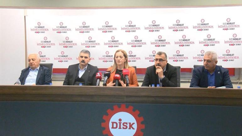 DİSK Genel Başkanı Çerkezoğlu: İlk kez asgari ücretle ilgili öneri paylaşmayacağız