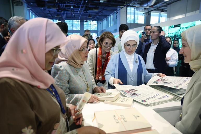 Emine Erdoğan, Dubaide iklim elçisi gençlerle bir araya geldi
