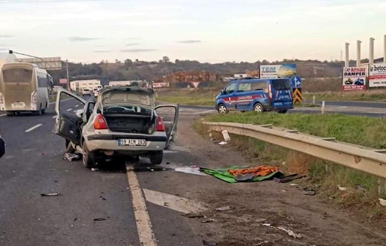 Işık ihlali yapan kamyon, otomobile çarptı: 1 ölü, 2 yaralı