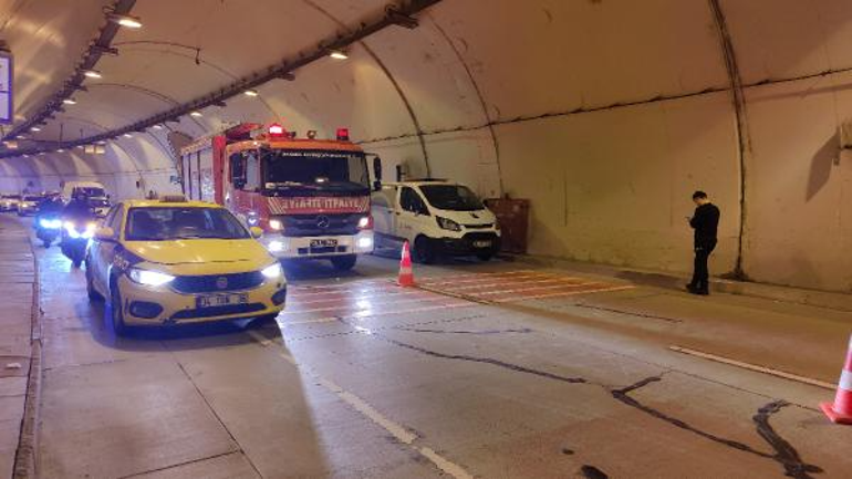 Beşiktaşta otomobil devrildi: 1 yaralı