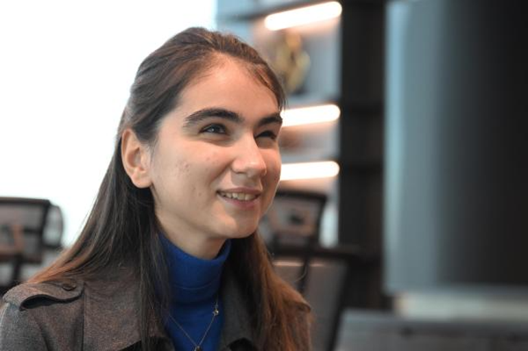 Görme engelli Zülal, geliştirdiği teknolojiyle Toggun gözleri oldu