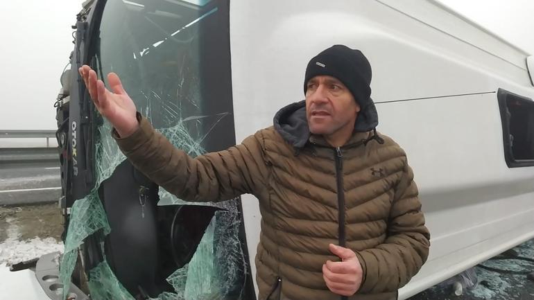 Ağrı’da yoğun siste zincirleme kaza; 19 yaralı