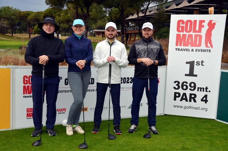 Antalyada Golf Mad Golf Turnuvası başladı