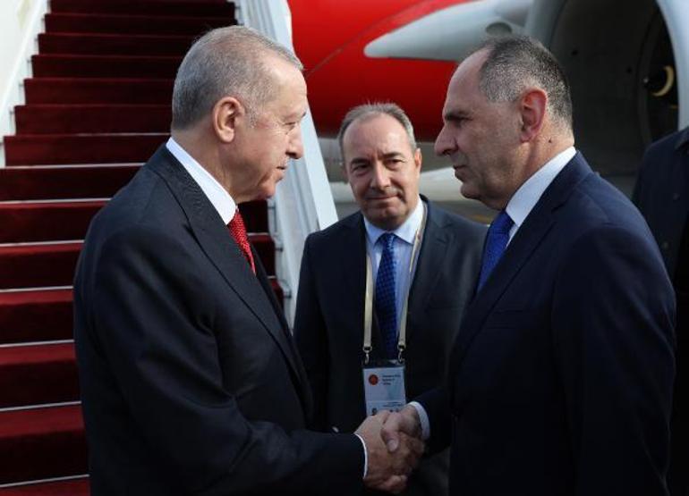 Cumhurbaşkanı Erdoğan, Yunanistana gitti