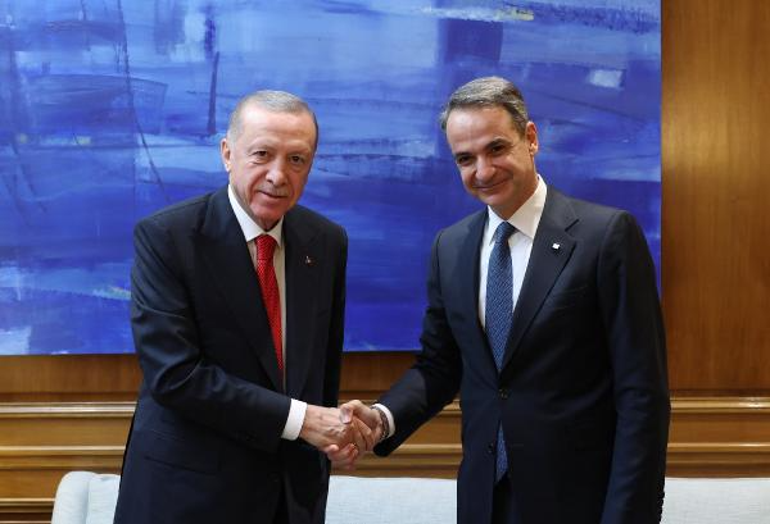 Cumhurbaşkanı Erdoğan: Türkiye-Yunanistan olarak dünyaya örnek olmak arzusundayız