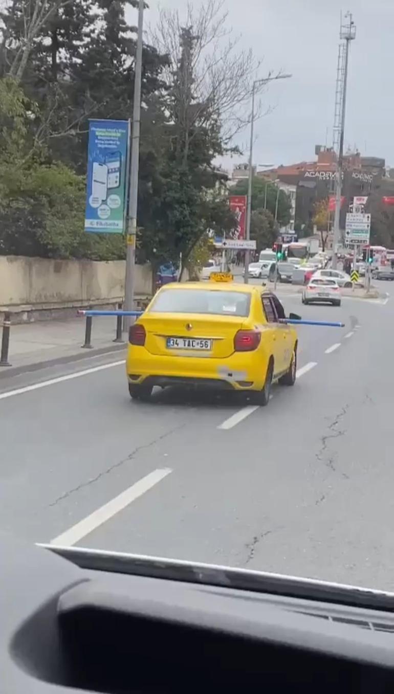 Taksiyle tehlikeli taşımacılık