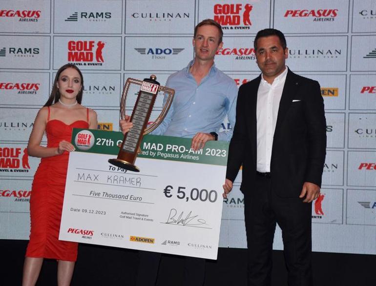 27. Golf Mad Golf Turnuvasında şampiyon Max Kramer