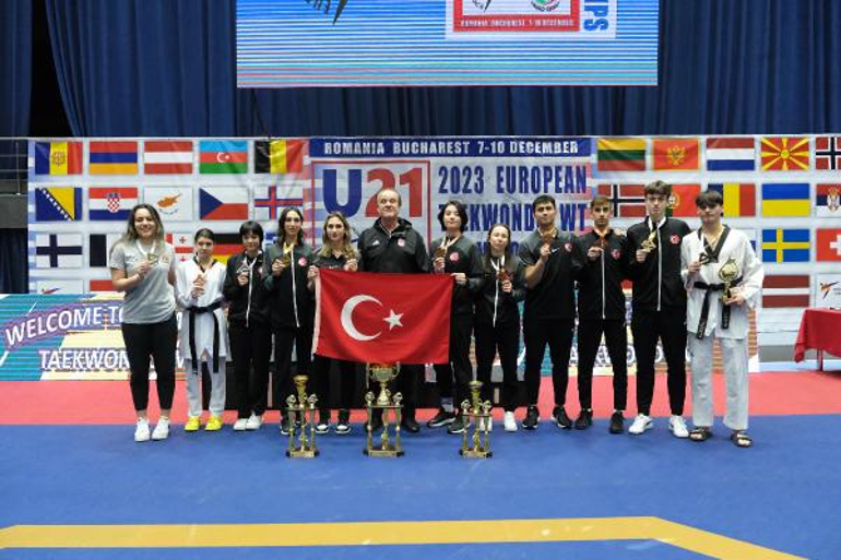 Türkiye, Avrupa Ümitler Tekvando Şampiyonasını zirvede tamamladı