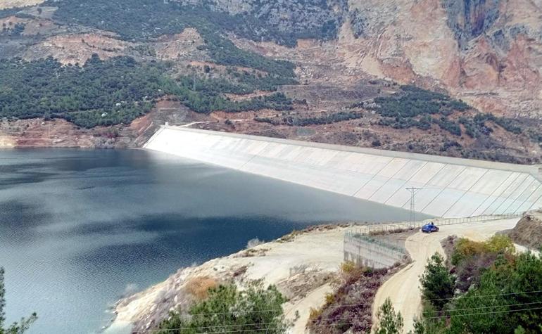 Mersindeki Pamukluk Barajı törenle açıldı
