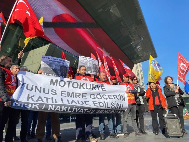 Leventteki Somali Konsolosluğu önünde protesto