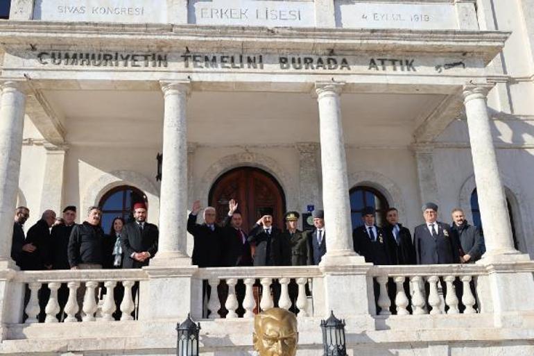 Atatürkün Sivastan ayrılışı, 104üncü yıl dönümünde canlandırıldı