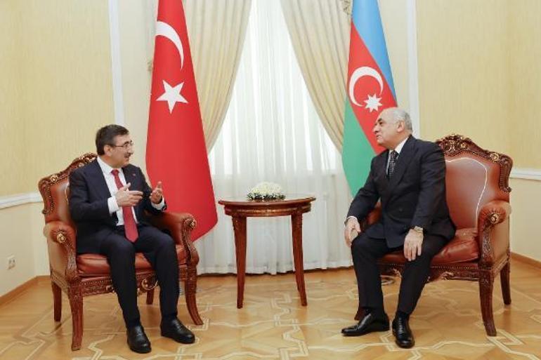 Cumhurbaşkanı Yardımcısı Yılmaz, Azerbaycan’da