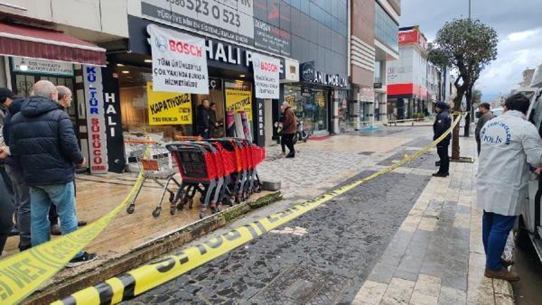 Telefonda tartıştığı dünürünün dükkanını basıp, 5 el ateş açtı