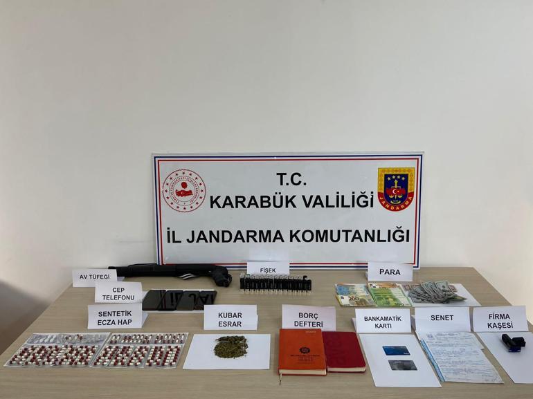 Karabükte, tefecilik operasyonunda 10 gözaltı