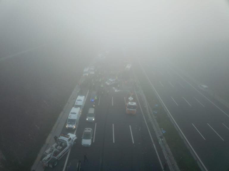 Sakaryada zincirleme kaza: 10 ölü, 61 yaralı