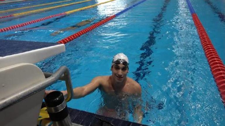 Rekortmen yüzücünün olimpiyat kotası hedefi
