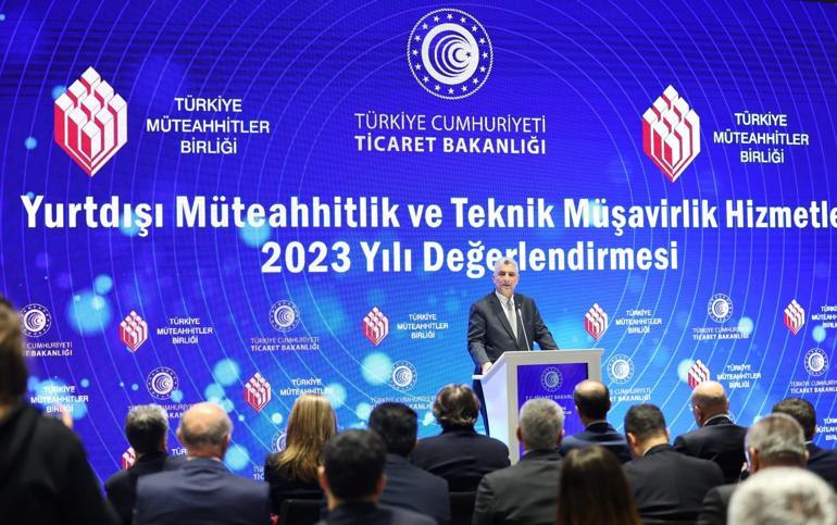 Bakan Bolat: Yurt dışı müteahhitlik sektörümüz 2023ü 27 milyar 400 milyon dolarlık proje ile kapattı