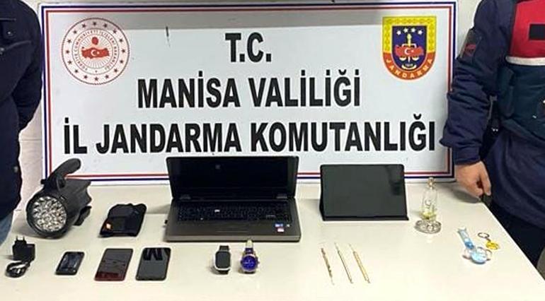 Manisada, 2 evden hırsızlık yapan cezaevi firarisi yakalandı