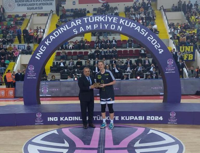 Kadınlar Türkiye Kupasında şampiyon Fenerbahçe