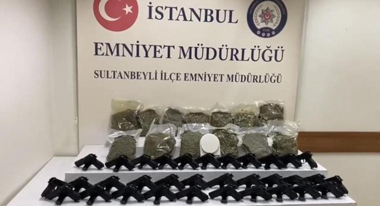 Sultanbeylide uyuşturucu operasyonu: 12 kilo bonzai ele geçirildi