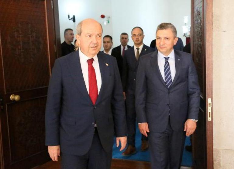 KKTC Cumhurbaşkanı Tatar, Antalya Valiliğini ziyaret etti