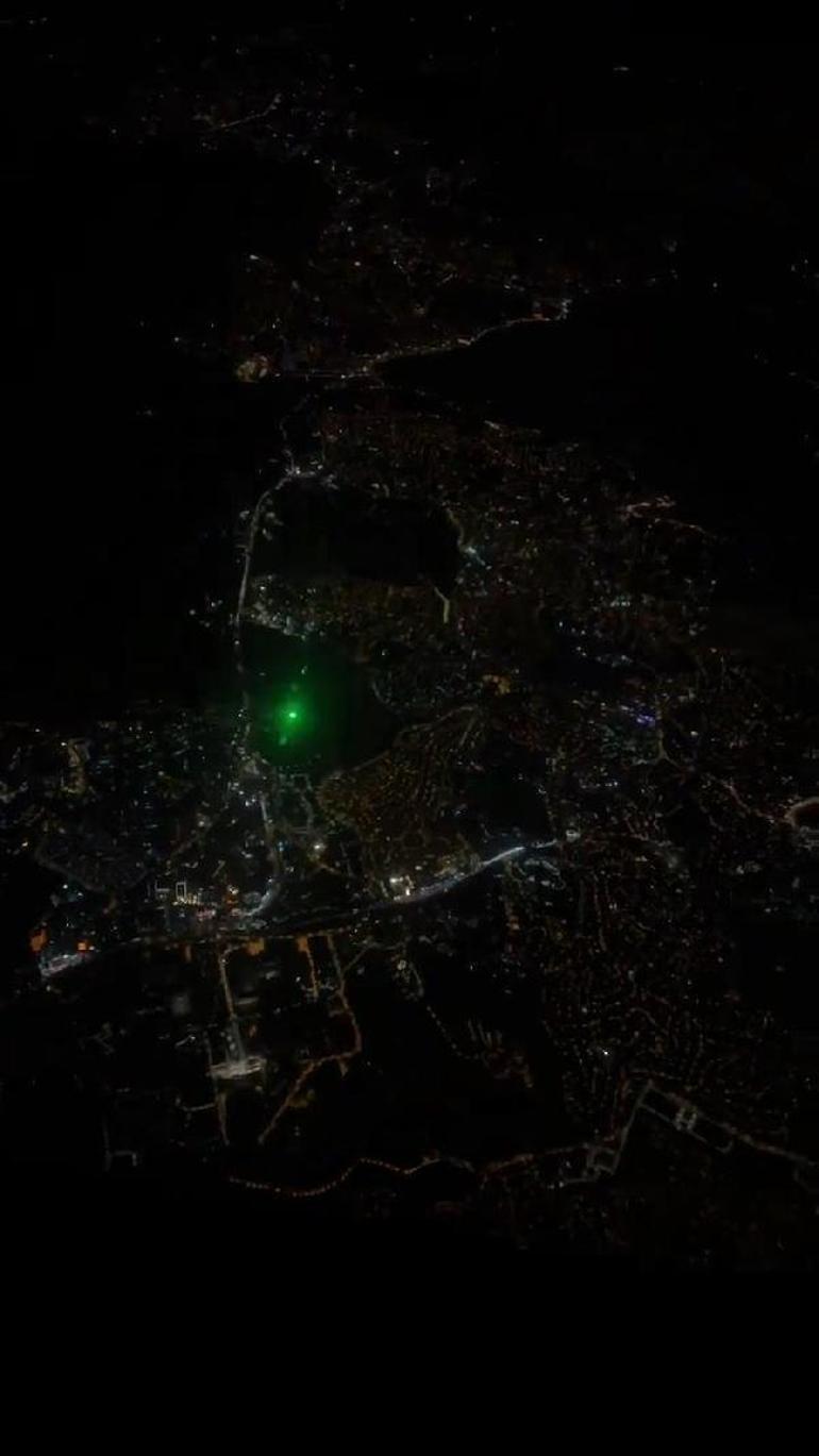 THYnin İzmir-İstanbul yolcu uçağına lazer ışıklı taciz