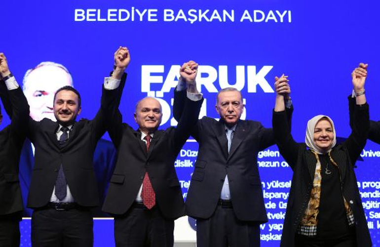 Cumhurbaşkanı Erdoğan, 26 şehrin belediye başkanı adaylarını açıkladı