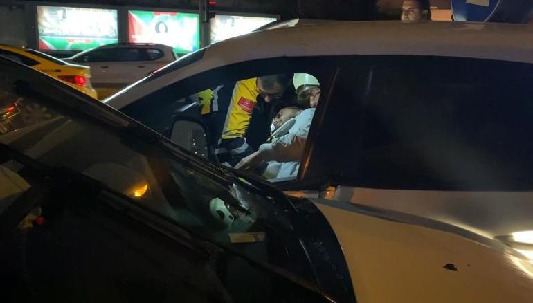 Ataşehir’de kural ihlali yapan sürücü kazaya neden oldu: 1 yaralı