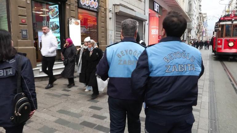 İstiklal Caddesinde bulunan kafe ve restoranlara menü denetimi