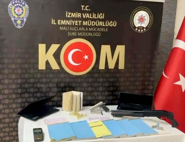 İzmirde, naylon fatura operasyonu; 5 gözaltı