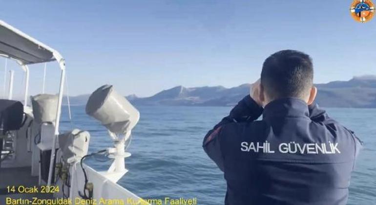Denizde kaybolan Türk mürettebatı arama çalışmaları 4üncü günde