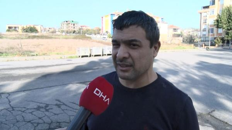 Büyükçekmecede kaçan şüpheliyi kovalayan polis ekibi kaza yaptı