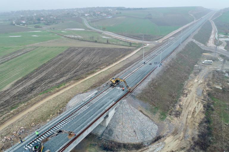 Bakan Uraloğlu: Çerkezköy- Kapıkule hızlı tren hattı 2025 sonunda bitecek