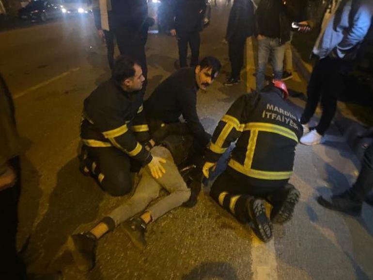 Mardinde cipin çarptığı motosikletli genç, öldü