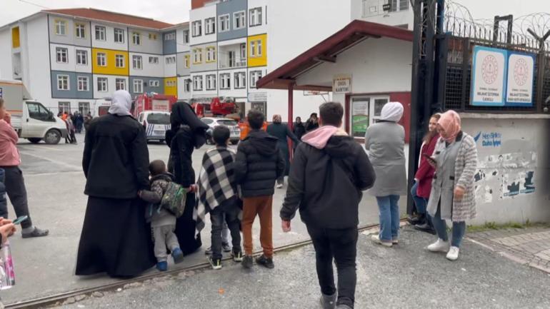 Sultangazide okulda yangın paniği