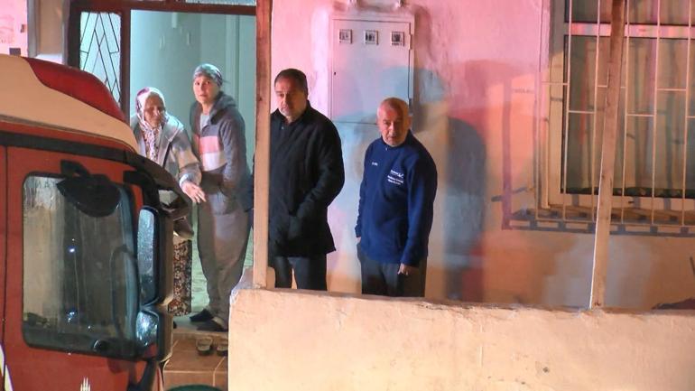 Beykozda gecekondu alev alev yandı