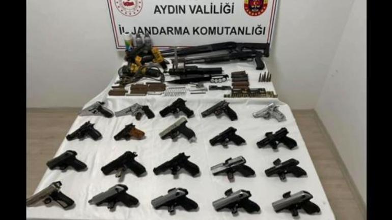 Silah kaçakçılarına yönelik Mercek operasyonu: 12 gözaltı