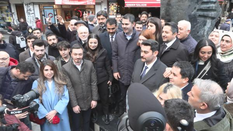 Kurum Beşiktaşta esnafı ziyareti etti; projelerini tanıtacağı günü açıkladı
