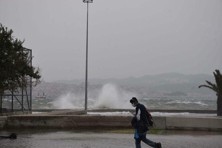 Ege Denizinin kuzeyi için fırtına uyarısı