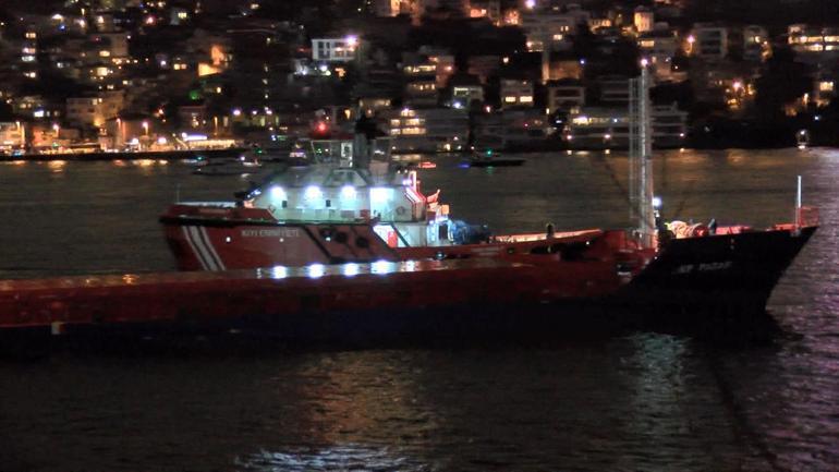 İstanbul Boğazında gemi trafiği askıya alındı