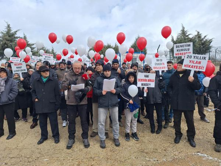 Ankarada kooperatif üyelerinden 20 yıldır başlamayan inşaata tepki