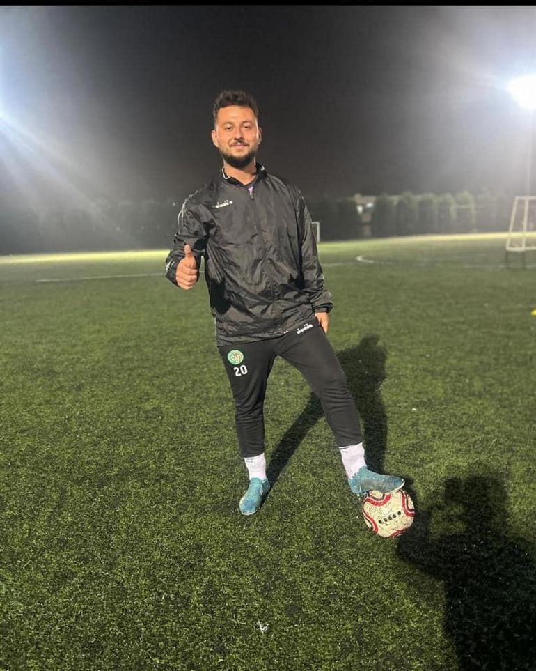 Otomobil evin bahçesine düştü; amatör futbolcu Burak yaşamını yitirdi