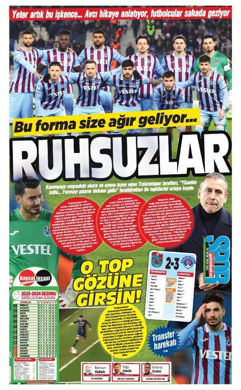 Trabzonspor galibiyete hasret