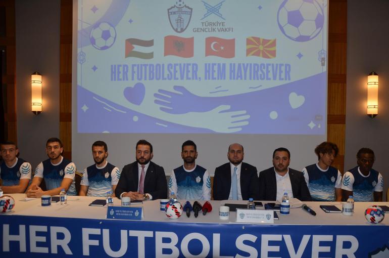 Gostivar FK ile TÜGVAdan Filistin için bağış kampanyası