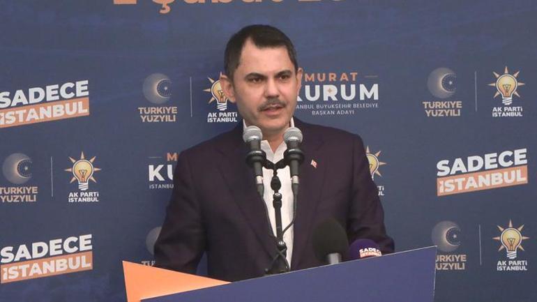 Murat Kurum: İstanbula dair projeleri, planları, hayalleri yok