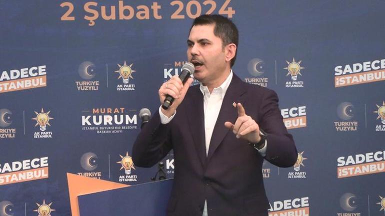 Murat Kurum: İstanbula dair projeleri, planları, hayalleri yok